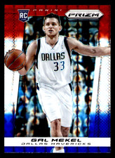 2013-14 Panini Prizm Gal Mekel Rookie Red White and Blue Mosaic Prizm #297
