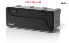 DAKEN Blackit Coffre a outils 750x355x300 Boîte De Rangement remorques/camions
