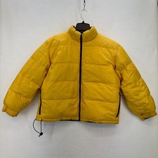 RALPH Ralph Lauren Goose Down Puffer Jacket Reversible Boys Large Yellow Black