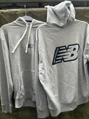 New Balance essentials Hoodie Grey MT23511