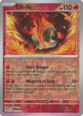 Chi-Yu 29/182 Reverse Holo | Paradox Rift | Pokemon Card | eBay
