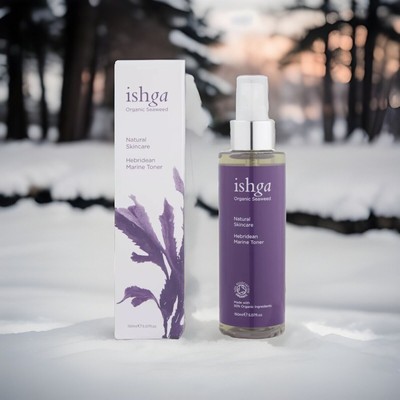 ishga Hebridean Marine Toner Natural Facial Spritz Organic w/Seaweed 5.07 fl oz