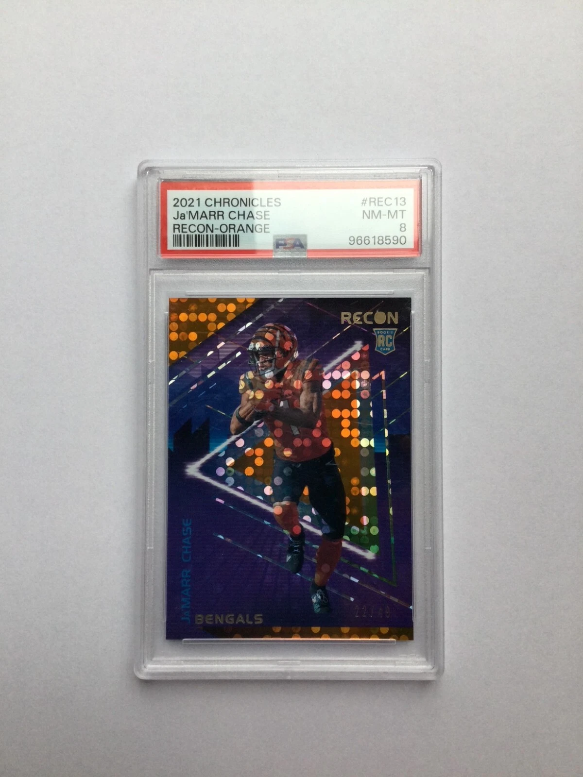 JaMarr Chase Panini Chronicles Recon #REC13 Orange