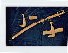 Postcard Ceremonial sword knives The Harry S. Truman Library Independence MO USA