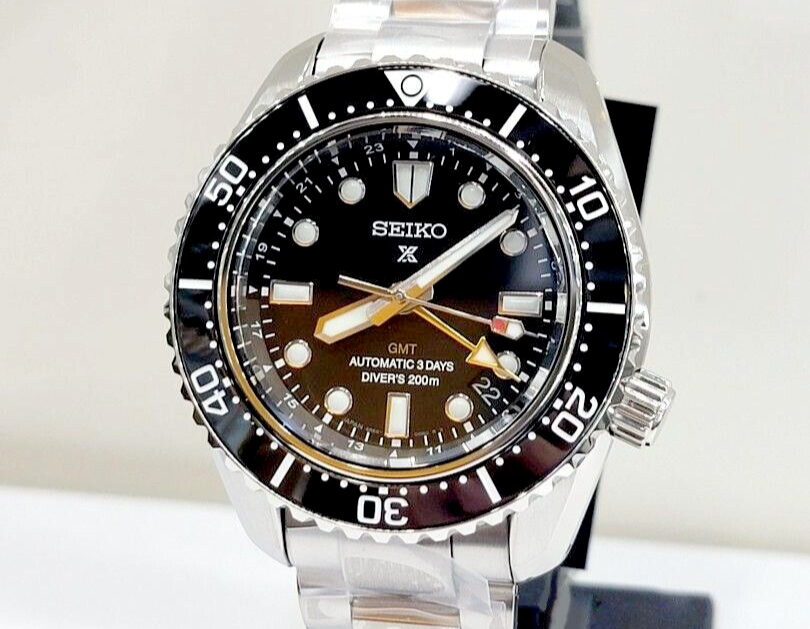 Seiko Prospex 'Dark Depths' GMT Automatic Men's Watch SPB383J1 | eBay