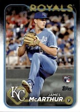 2024 Topps #434 James McArthur NM-MT RC Rookie Royals ID:71365