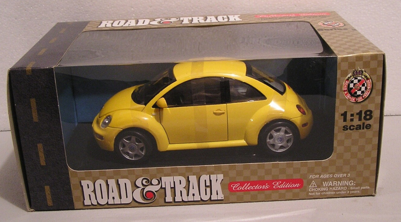 1999 Volkswagen New Beetle - Road & Track Collectors Edition - 1:18 Die Cast