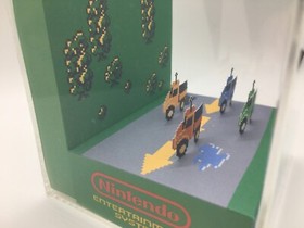 R.C. PRO AM RC PRO AM NES Nintendo Racing for it! Shadow Box Diorama Cube