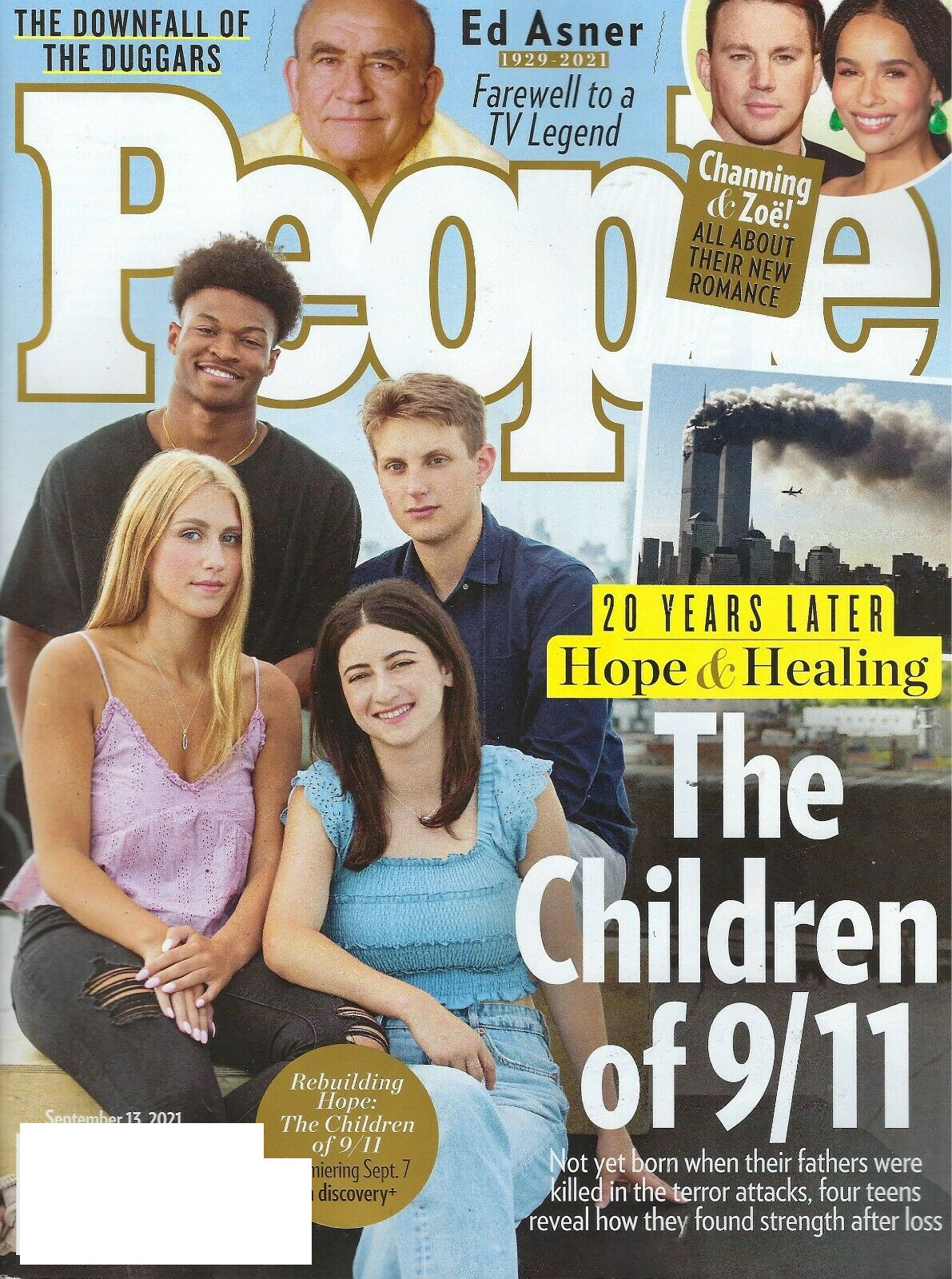 People Magazine The Children of 9/11 Ed Asner September 13 2021 Issue