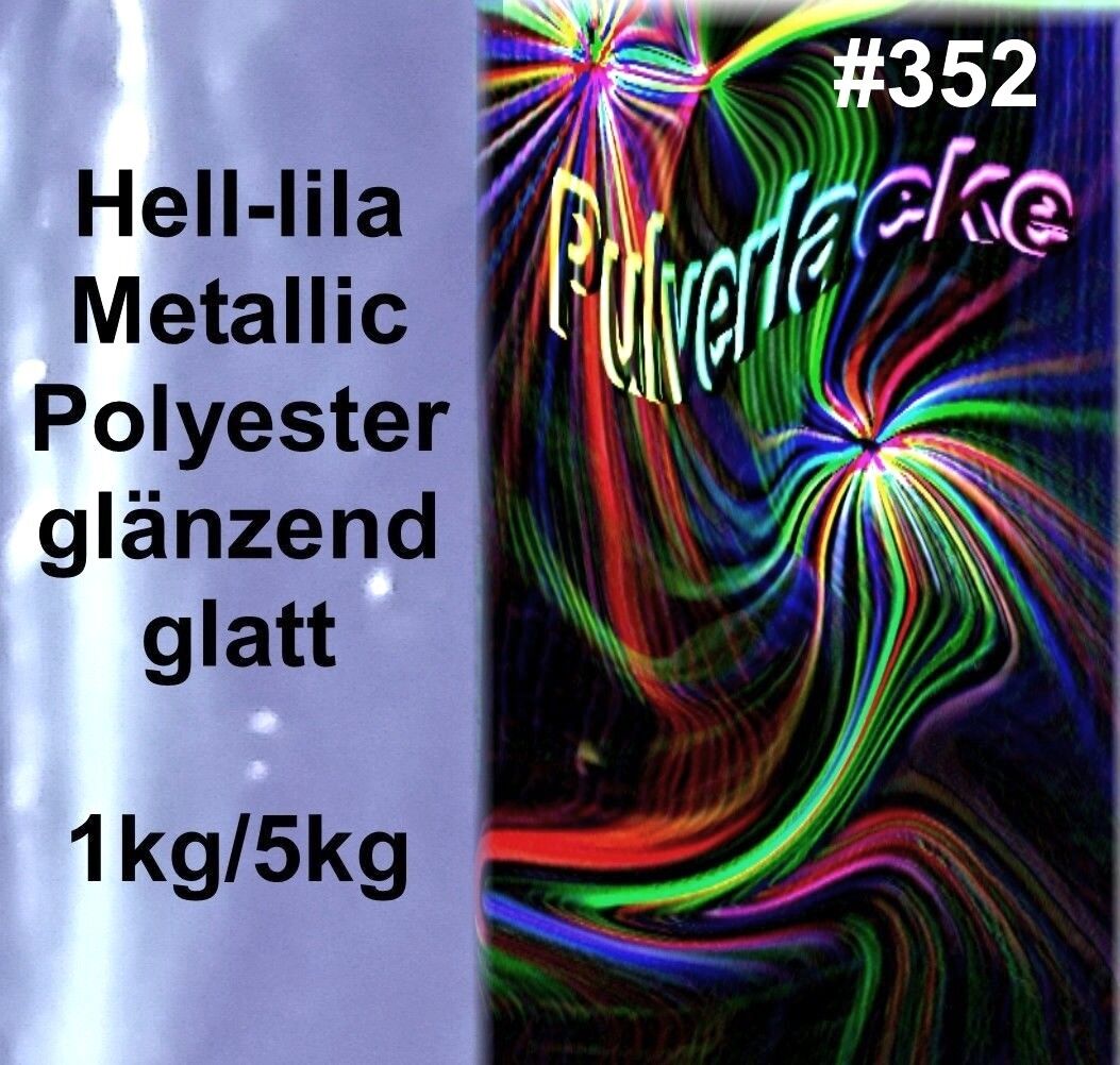 PULVERLACK Beschichtungspulver Pulverbeschichtung Hell- Lila Violett Metallic Populaire hoge kwaliteit
