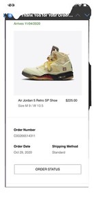 jordan 5 off white ebay