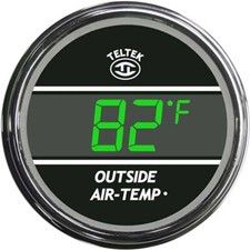 Teltek 301 - Green Display Outside Air Temperature Gauge With Ice Warning