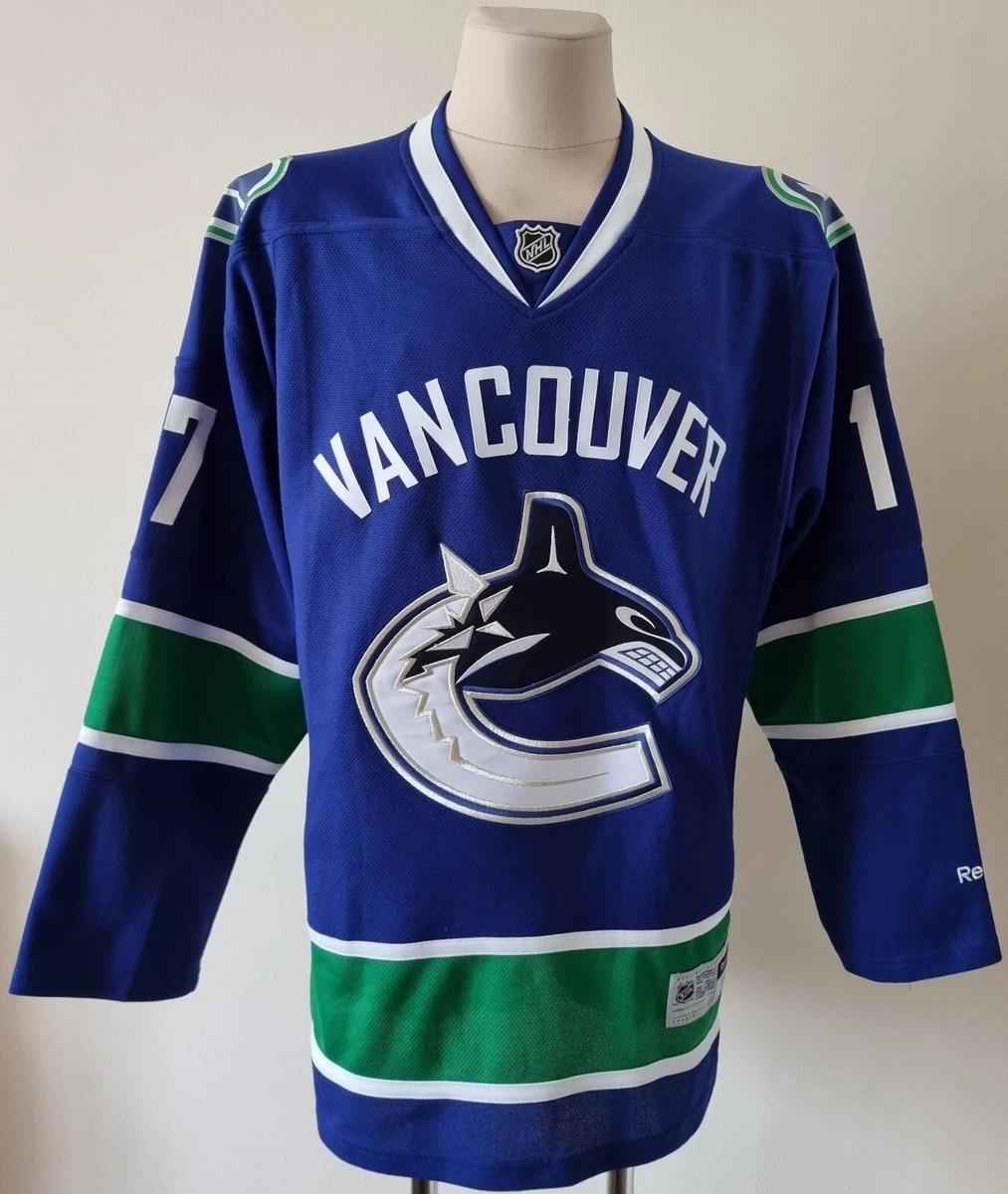 AUTHENTIC Ryan Kesler #17 VANCOUVER CANUCKS NHL JERSEY Reebok - Size 50  STICK