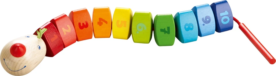 HABA Kleinkindwelt Fädelspiel Zahlen Drache 1302161001 - Bild 2 von 2