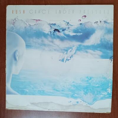 #ad Rush ‎– Grace Under Pressure 1984 Vinyl LP Pop Rock Prog Rock Mercury Rare $24.98