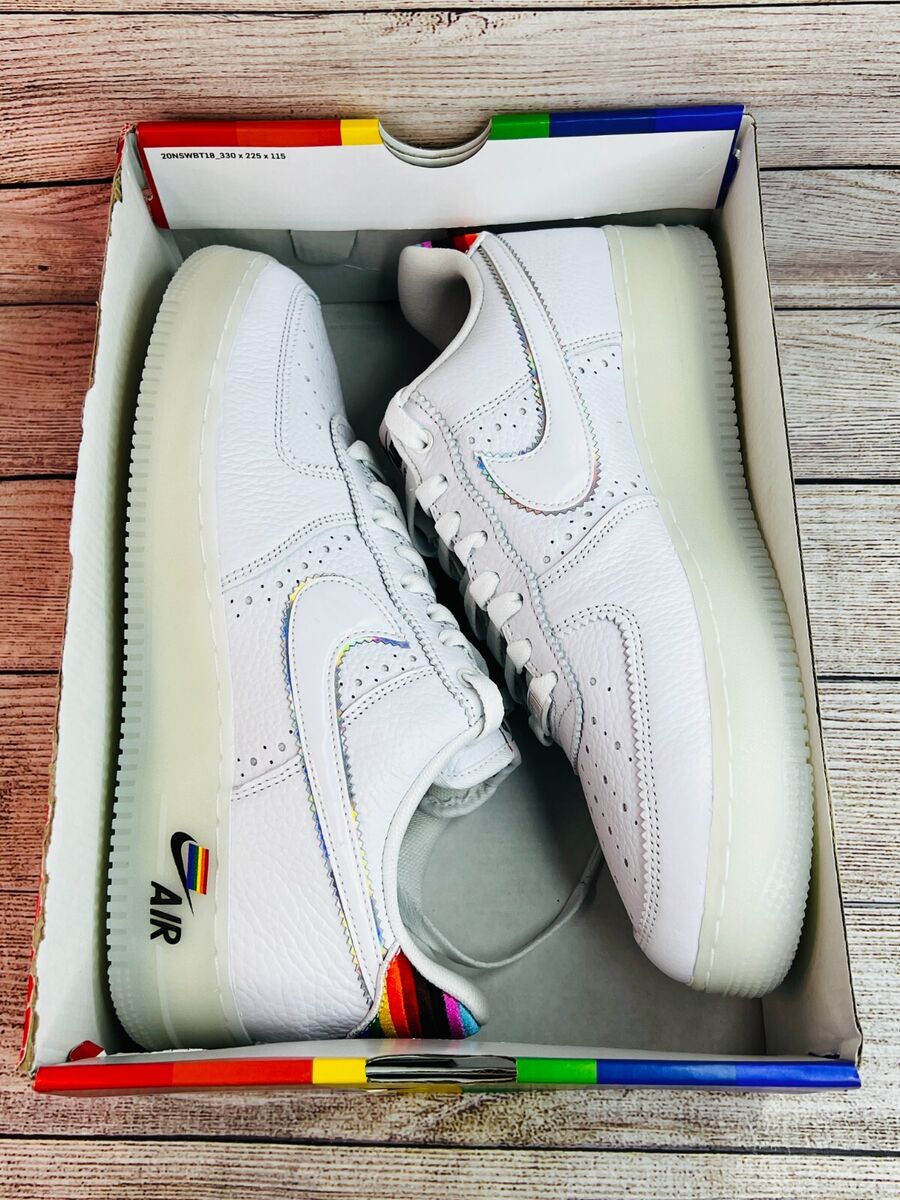 NIKE AIR FORCE 1 BETRUE WHITE/MULTICOLOR CV0258-100 SIZE NIKE AIR FORCE 1 BETRUE WHITE/MULTICOLOR CV0258-100 SIZE