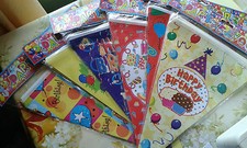 LUCKY DIP BIRTHDAY PARTY BUNTINGS 10 IN A PACK