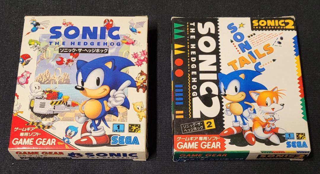 Sonic The HedgeHog Game Gear 4 Game Lot SEGA Japan