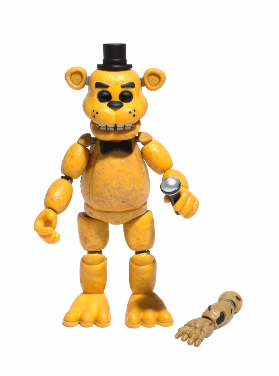 Funko POP Five Nights at Freddy's Articulated Golden Freddy Action Figure,  Multicolor, 5.5 inches