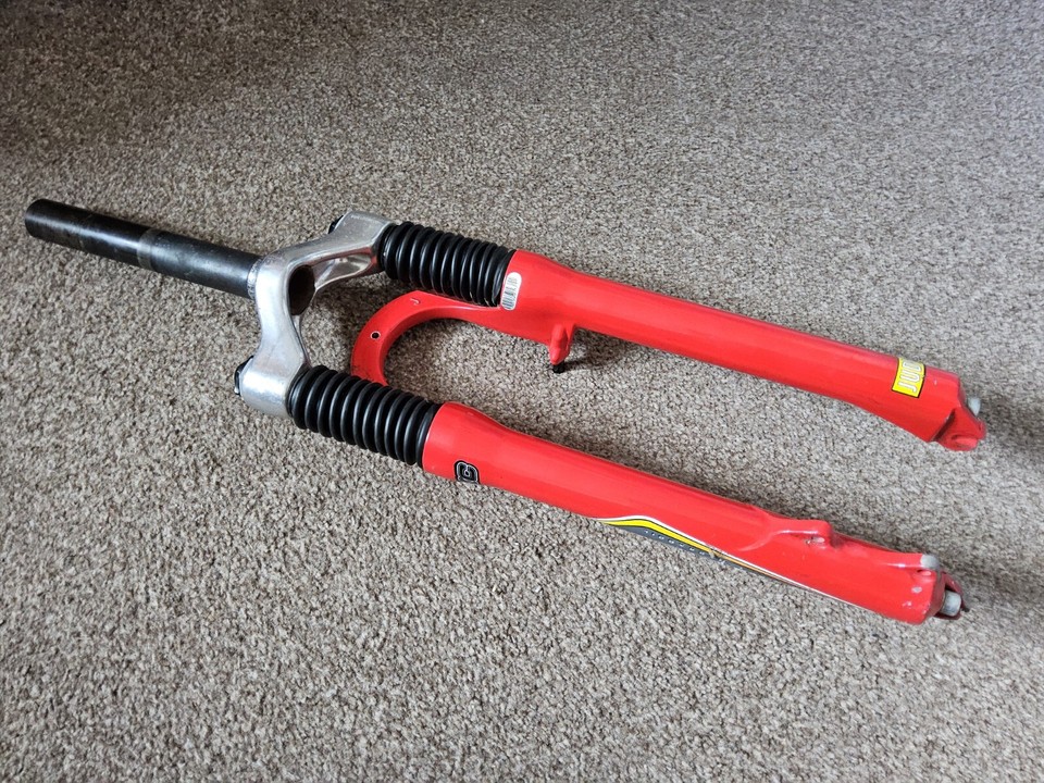 ROCKSHOX JUDY XC THREADLESS SUSPENSION MOUNTAIN BIKE FORKS eBay