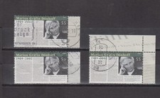 7069 - Federación - 3 x Mi-Nr. 2766 borde + borde de esquina estampado