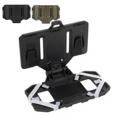 Tactical Plate Carrier Vest Attachments Universal Phone Chest Mount Phone Holder