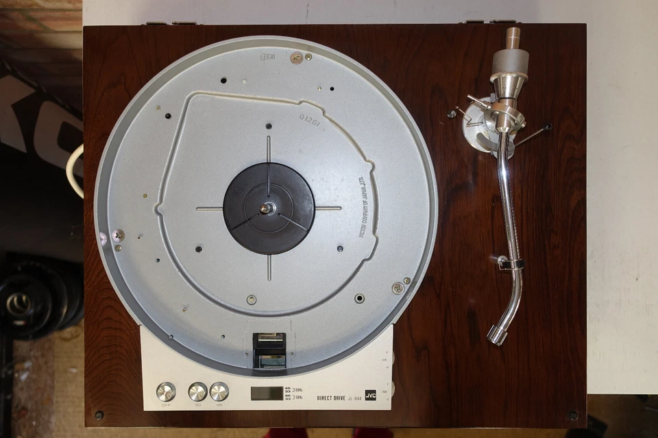 JVC JL-B44 Direct Drive Turntable - Good Condition - Works but Needs Attention - Image 2 of 4