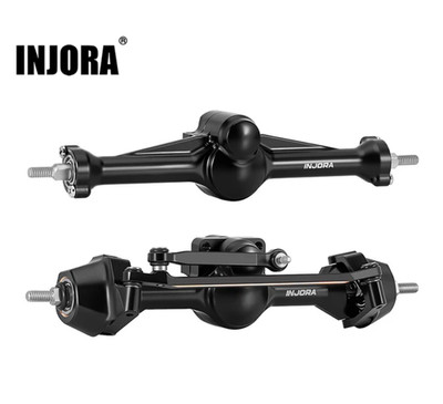 INJORA +3mm Planet Axles W/ Brass Steering Knuckles CNC-machined for 1/30 SCX30