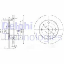 Disque de frein Daihatsu TREVIS