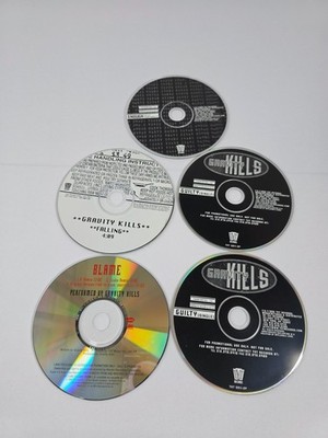 Gravity Kills Promo CD Singles Lot of 6 - 90's Guilty Falling Enough Single