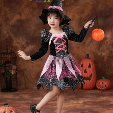 Halloween Costume Witch Costume Women's Witch Wizard Costume Party Outfit