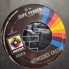 MERCEDES CASTRO 45 QUIERO QUE SEPAS 1986 SUPE PERDER RECORD VG+ MUSART