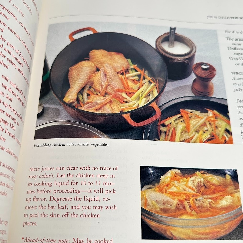 The Way To Cook By Julia Child – Hardcover Book In Acceptable Condition