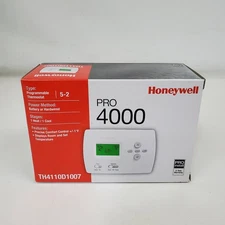 Honeywell PRO 4000 5-2 Day Programmable Thermostat (TH4110D1007)