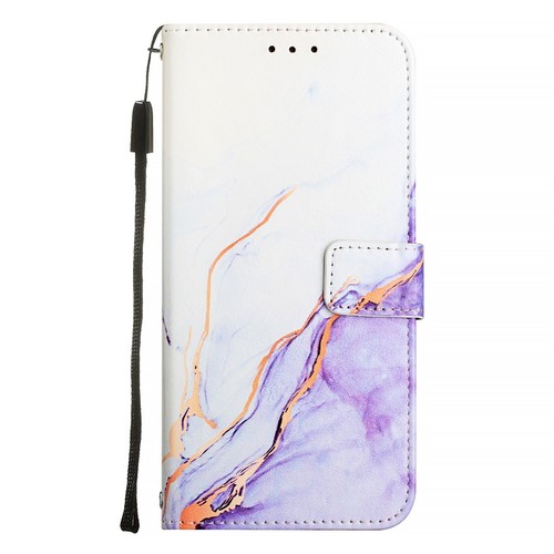 Flip Leather Case For Google Pixel 9 Pro XL/7A/8A/9A Glossy Marble Wallet Cover - Picture 19 of 96