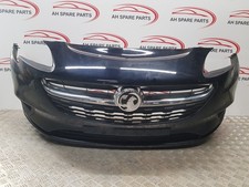 VAUXHALL CORSA E 1.4 SPORT 2018 FRONT BUMPER BLUE Z22X