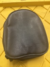 BOSE Black Leather Bag Quietcomfort Headphones Travel Case Authentic OEM