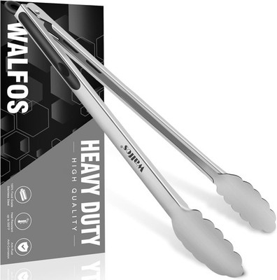 17 Inch Extra Long Stainless Steel Grill Tongs for Cooking BBQ Buffet