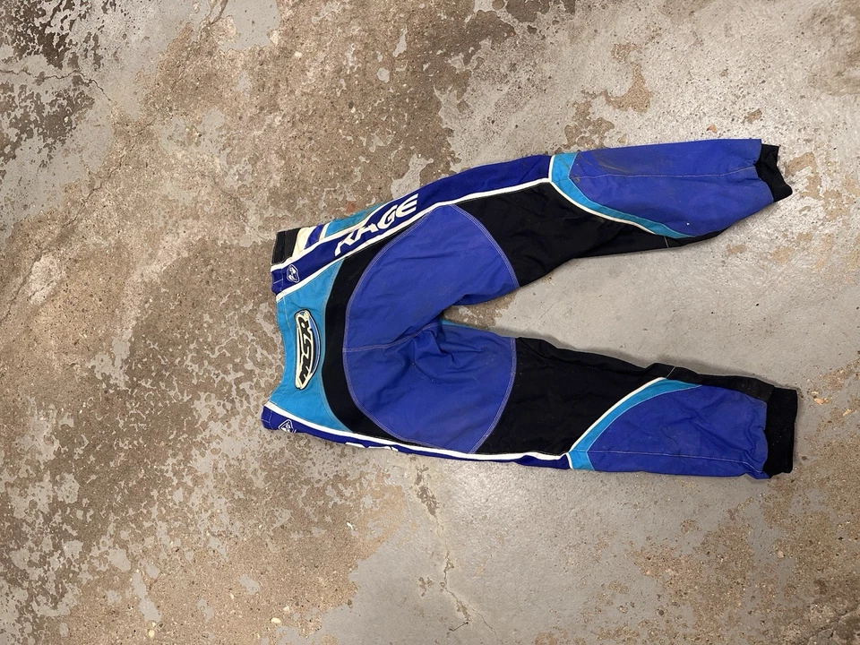 MSR Rage Old School 摩托车裤 - 蓝色 - 尺寸 36 — 第 2/4 张图片
