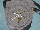 REALLY OLD Vintage Civil War Confederate Grey Replica Hat Cap LOOK