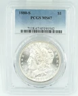 1880-S PCGS MS67 Morgan Silver Dollar