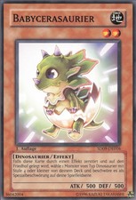 YuGiOh Babycerasaurier SD09-DE016 Common NM 1st