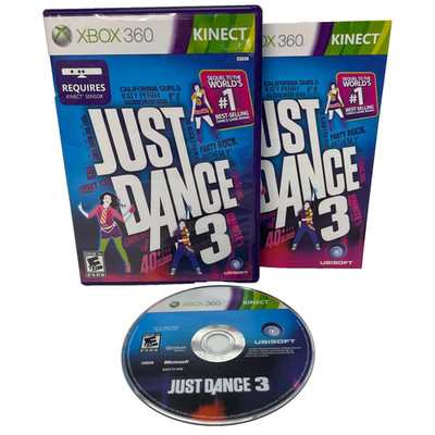 Just Dance 3   Xbox 360   Good Condition   Requires Kinect   Tested