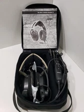 Bose A10 Pilot Aviatio X Headset Clean Dual Plug Case And Guide New Pads Flying 