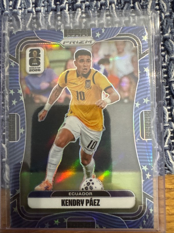 2026 Prizm World Cup Old Glory # /94 Kendry Paez Ecuador