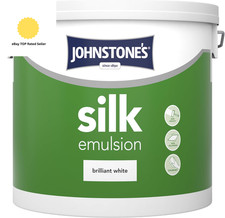 306759 Silk Emulsion Paint, Brilliant White, 5 L (Pack of 1) 2.76 per litre