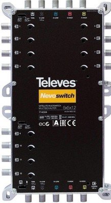 Televes MS512C NevoSwitch 714504 Satelliten Multiswitch NEU