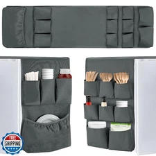 Extended Mini Fridge Caddy Organizer - 55" x 13" Back to School Dorm and Offi