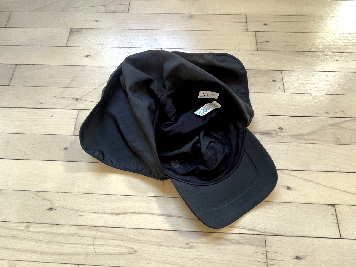 Nike ACG X ERROLSON HUGH / 3in1 HAT / NIKE LAB / NEW BLACK / W