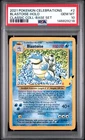 2021 Blastoise 25th Anniversary Edition PSA 10 2/102 Gem Mint